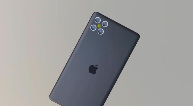 iPhone12概念图：后置四摄屏幕双打孔 看完iPhone11弱爆了