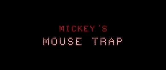 米奇的恐怖片来了《米老鼠的捕鼠夹》预告 海报公开